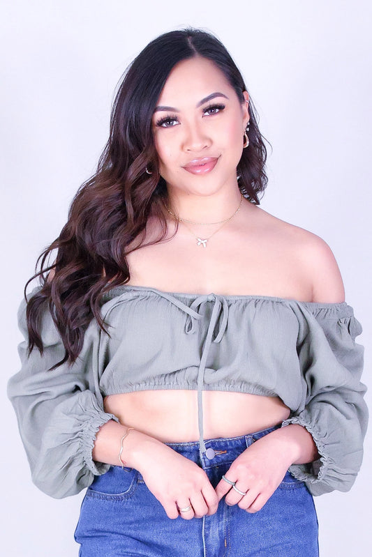 TIMELESS BLOOM CROP TOP