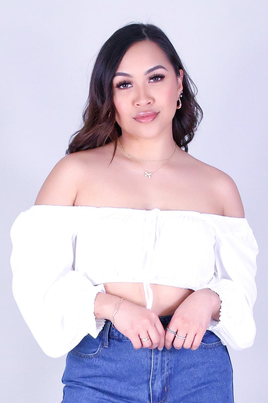 TIMELESS BLOOM CROP TOP