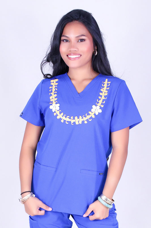 PUAKENIKENI SCRUB TOP