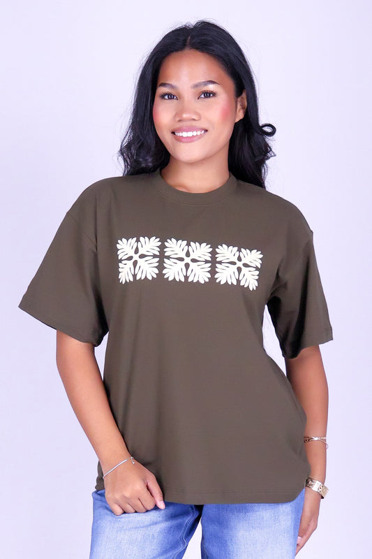 3 LAUAE QUILT OVERSIZED TEE