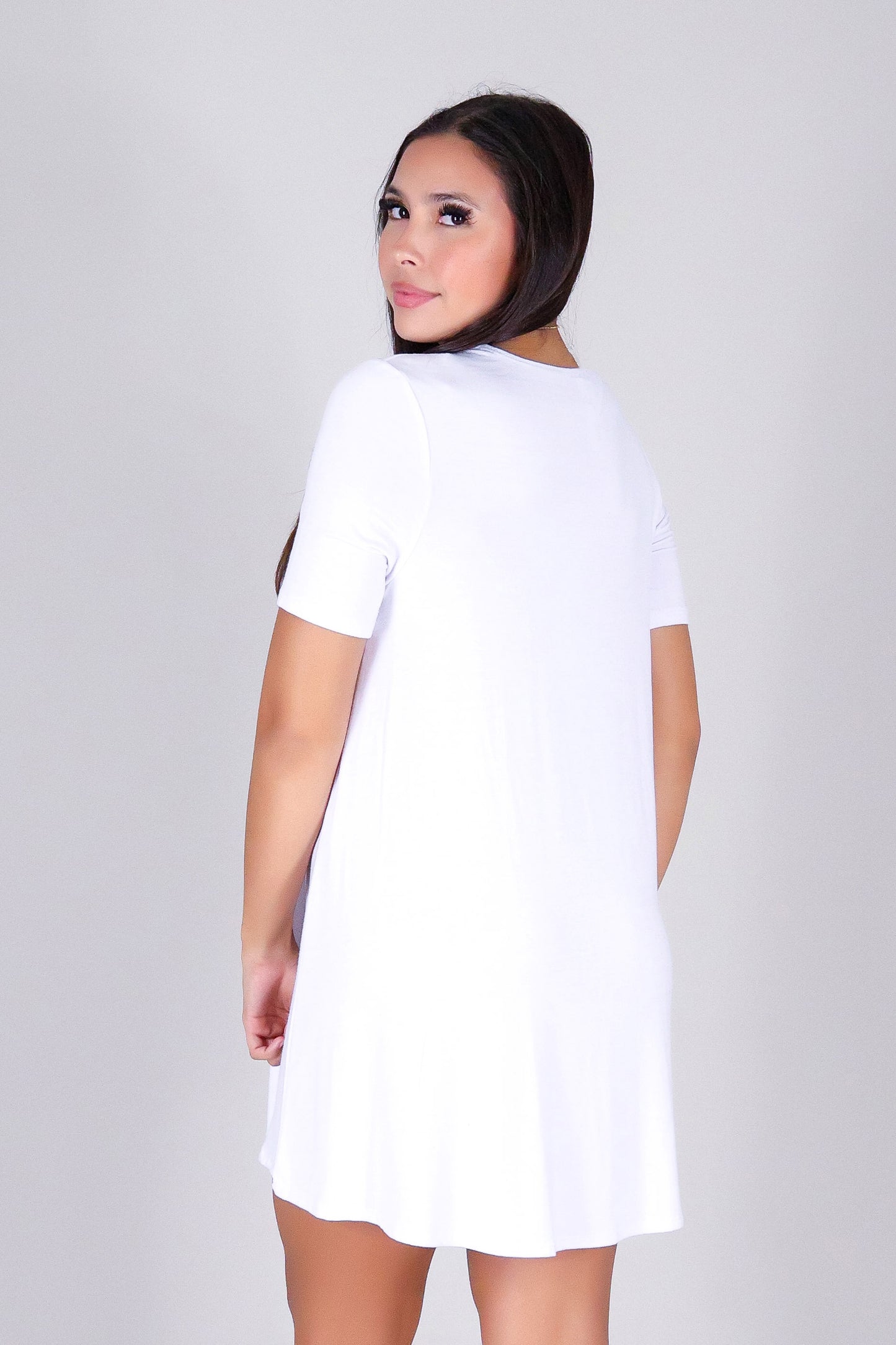 MEADOW SWAY TRAPEZE DRESS