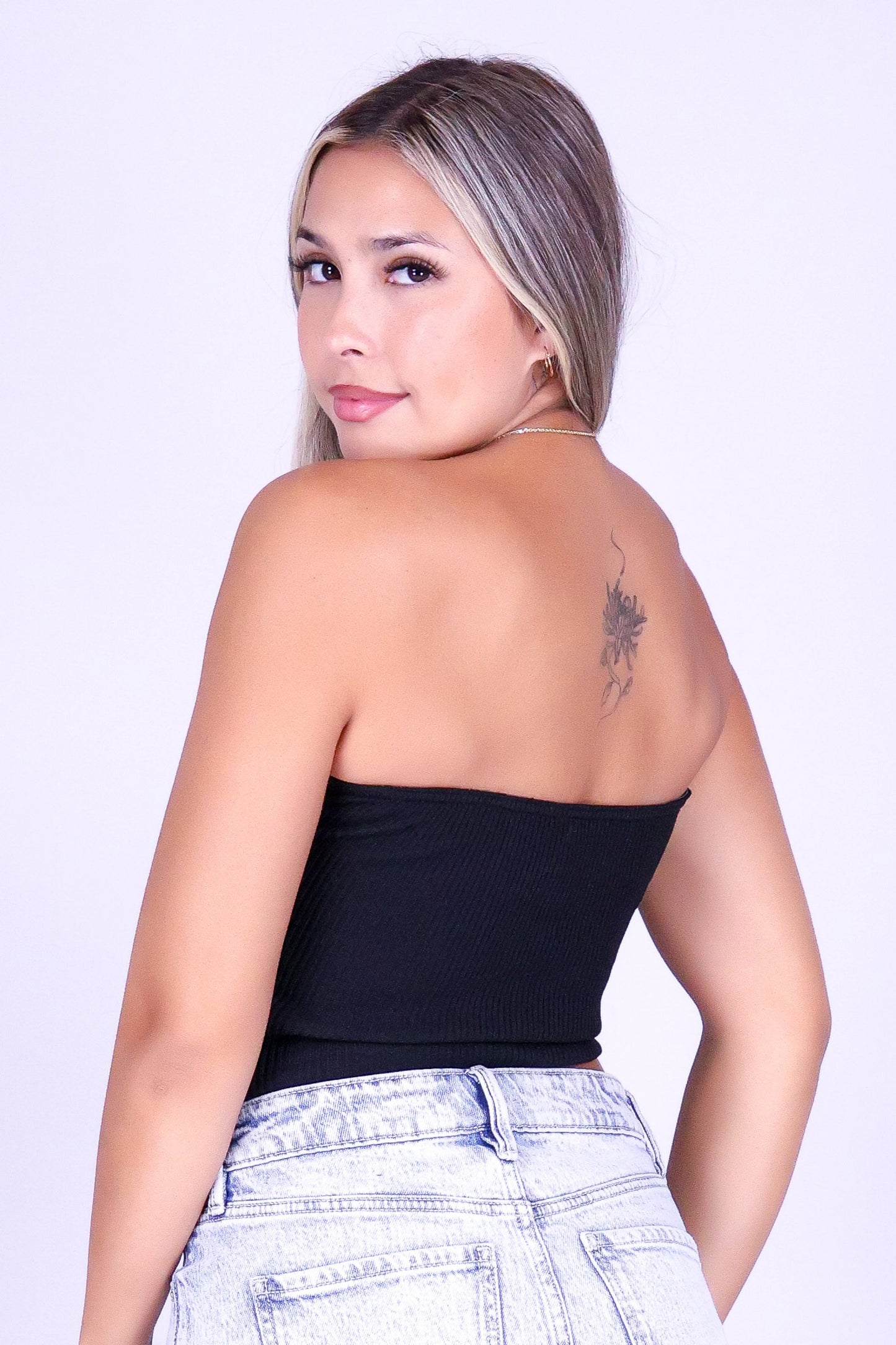 RARE ENERGY SWEATER TUBE TOP