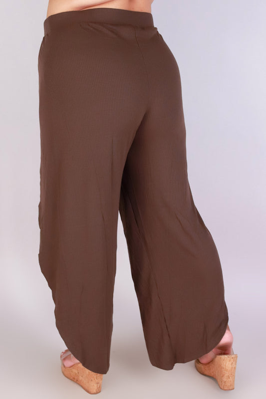 Jeans Warehouse Hawaii - PLUS SOLID DRESSY PANTS - CAREFREE CUTIE PANTS | By HAUTE FOX