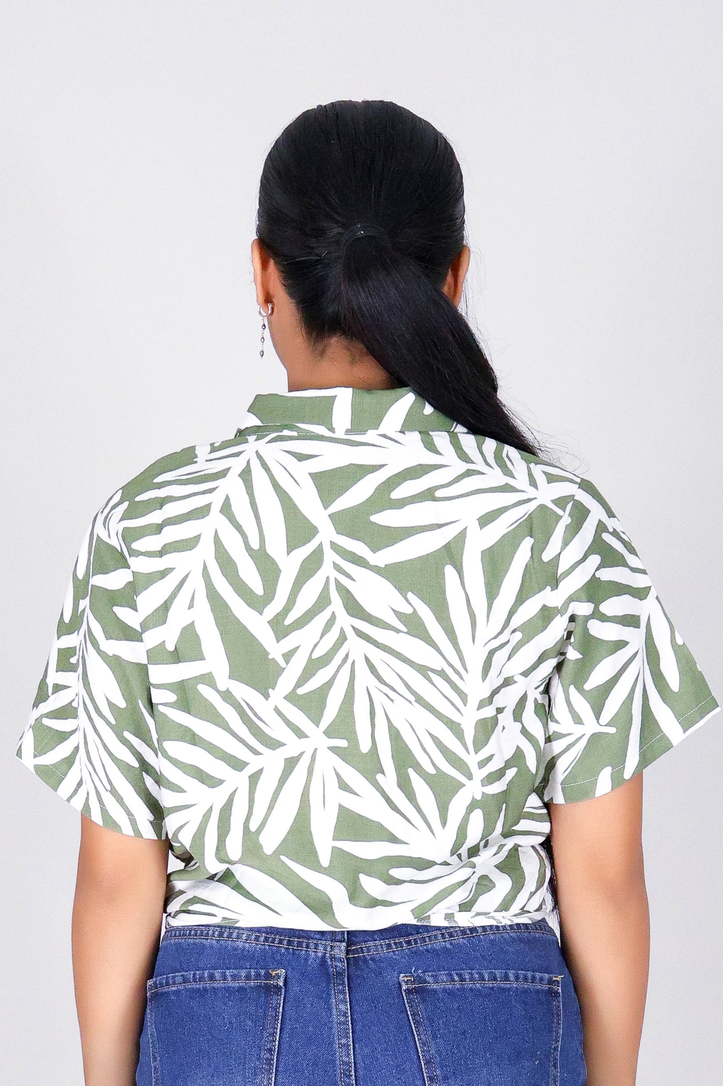 SUNLEAF BUTTON DOWN TOP