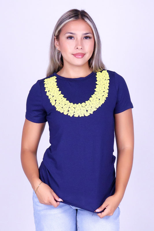 THICK PLUMERIA TEE