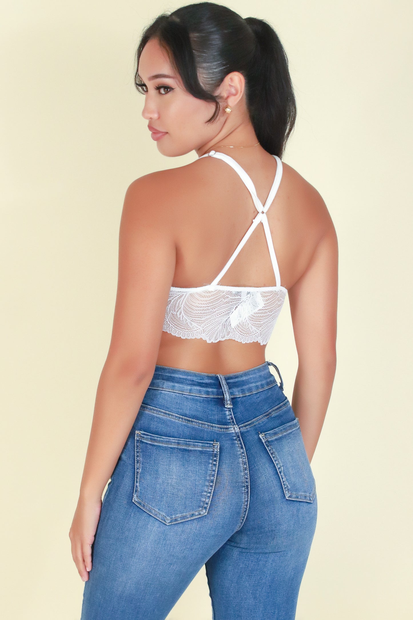 Jeans Warehouse Hawaii - SL CASUAL SOLID - NO SHOW CROP TOP | By BLASHE