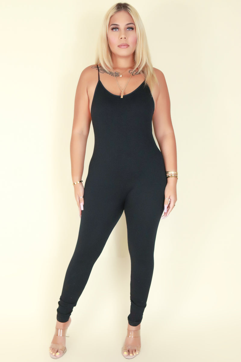 Jeans Warehouse Hawaii - PLUS SOLID JUMPSUITS - WHAT YOU GOT JUMPSUIT | By FULL CIRCLE TRENDS