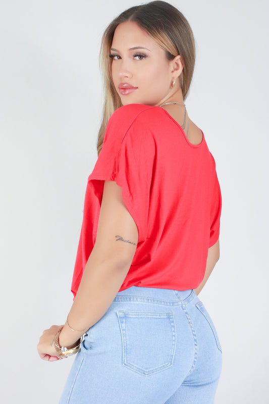 Jeans Warehouse Hawaii - SOLID DOLMAN TOPS - AT IT AGAIN TOP | By ADARA