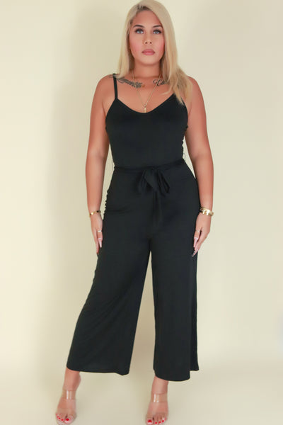 Jeans Warehouse Hawaii - PLUS SOLID JUMPSUITS - LET THEM KNOW JUMPSUIT | By POPULAR 21