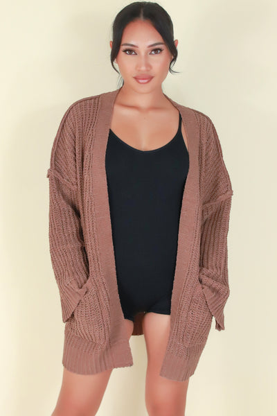 Jeans Warehouse Hawaii - SOLID SHT SLV CARDIGANS - IT'S YOURS CARDIGAN | By TASHA