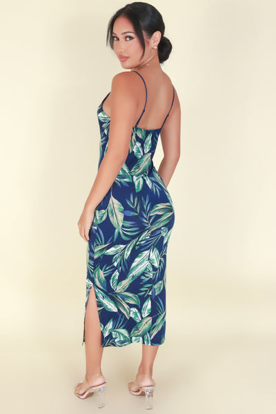 Jeans Warehouse Hawaii - S/L LONG PRINT DRESSES - ISLAND REMEDY DRESS | By PAPERMOON/ B_ENVIED