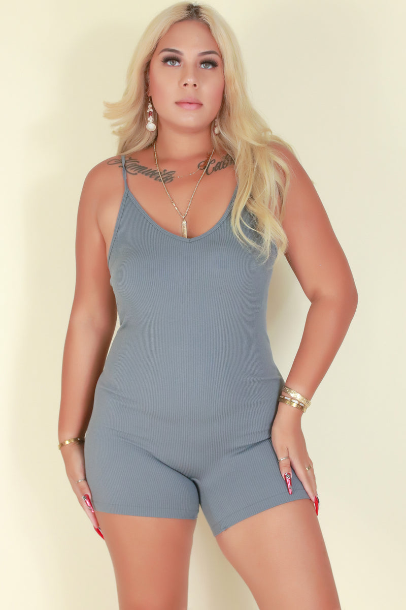 Jeans Warehouse Hawaii - PLUS SOLID ROMPERS - I DESERVE THIS ROMPER | By ZENOBIA