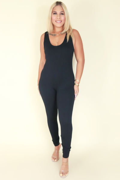 Jeans Warehouse Hawaii - PLUS SOLID JUMPSUITS - WHAT I WANT JUMPSUIT | By FULL CIRCLE TRENDS