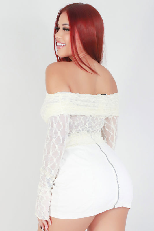 Jeans Warehouse Hawaii - LS CASUAL SOLID - GIMME THE DETAILS TOP | By HYFVE