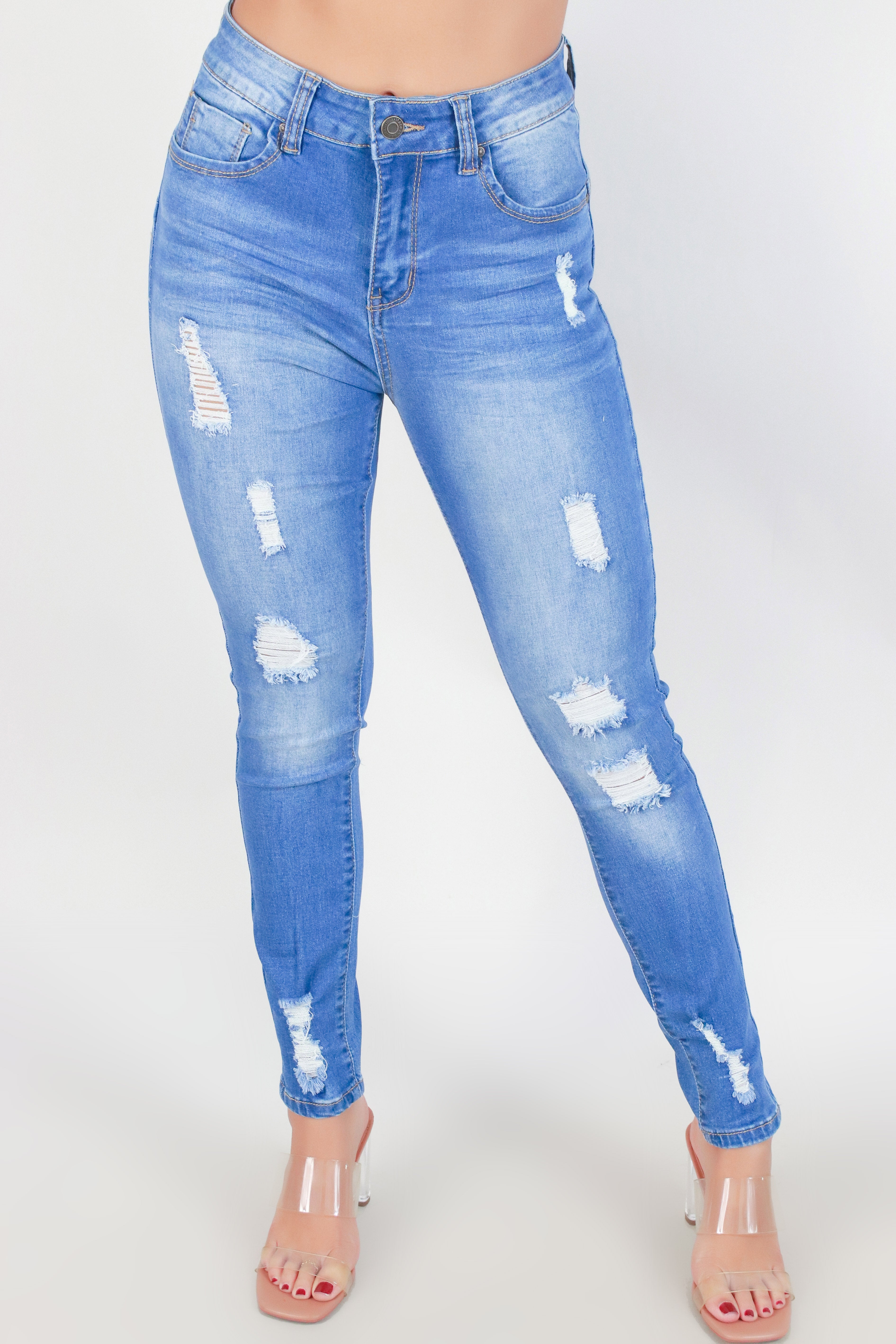【U LAN】24SS★ [U-DENIM/SP PD] Keto Washing Denim Mini SK U-DENIM/Special Product] Keto washing denim mini skirt