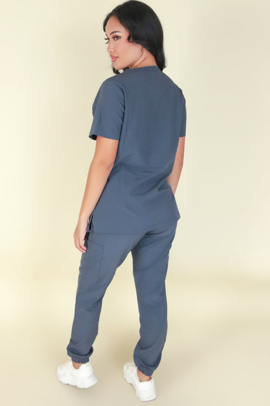 Jeans Warehouse Hawaii - JUNIOR SCRUB TOPS - BACK AT IT SCRUB TOP | By MEDGEAR
