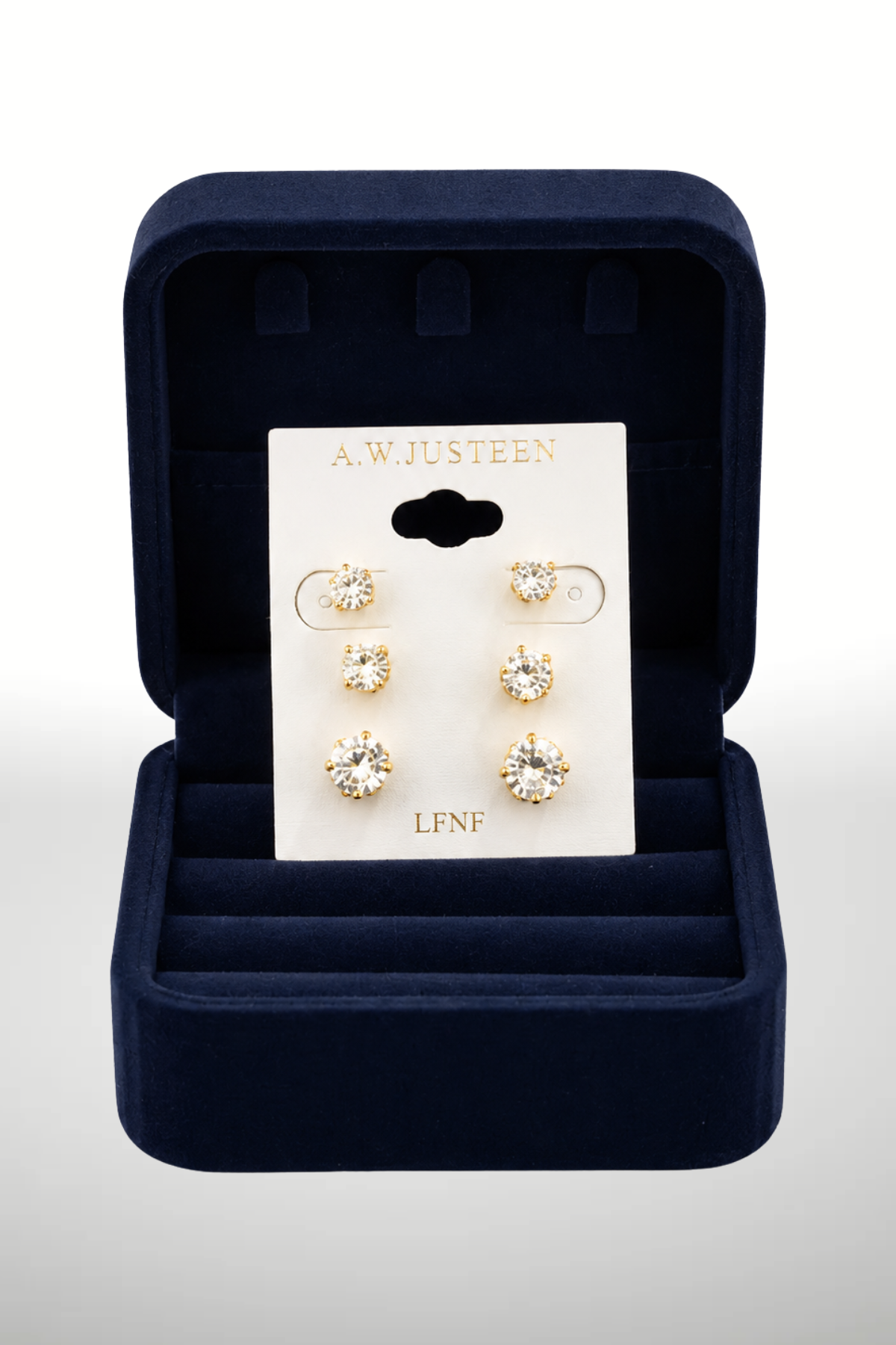 CRYSTAL SPARK STUD EARRINGS