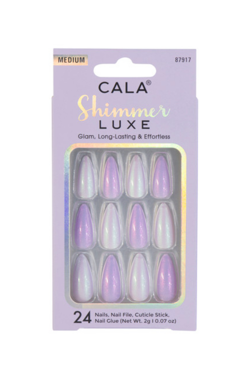 Jeans Warehouse Hawaii - PRESS ON NAILS - SHIMMER LUXE NAILS | By CALA PRODUCTS