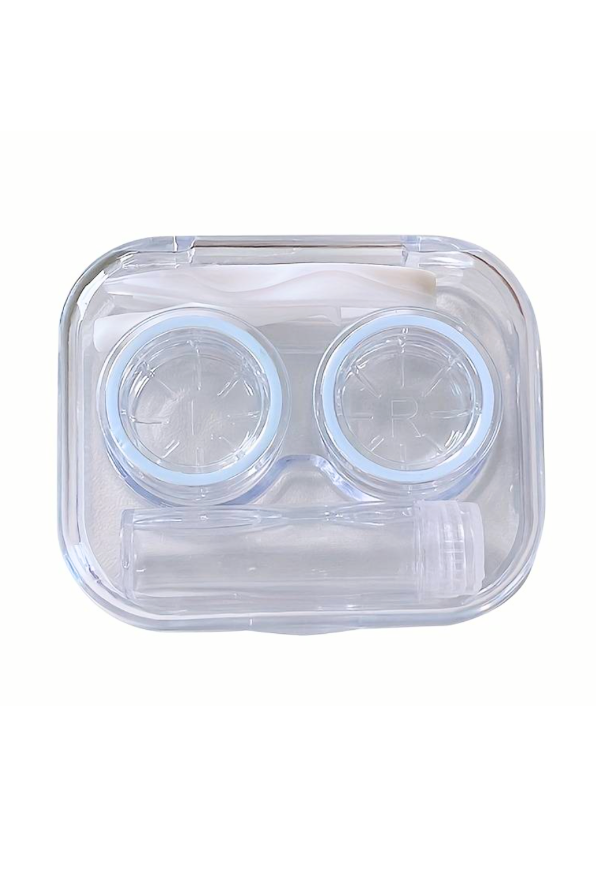 Transparent Contact Lens Storage Case