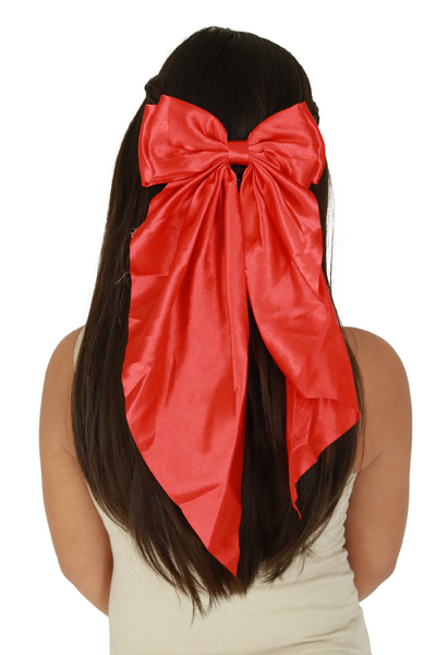 Jeans Warehouse Hawaii - BARETTES & BOBBY PINS - RED BOW CLIP | By JOIA TRADING
