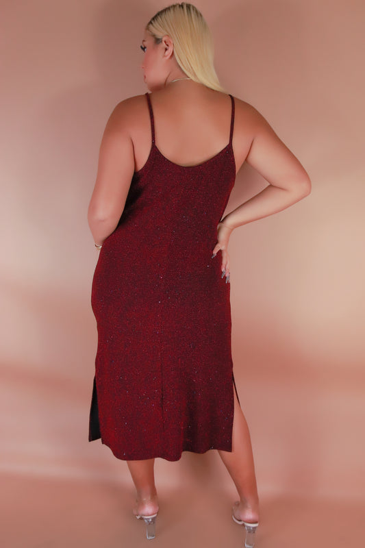 Jeans Warehouse Hawaii - PLUS PLUS SOLID KNIT DRESSES - JUST ANOTHER WOMEN DRESS | By ZENOBIA