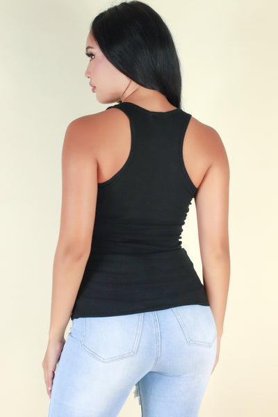 Jeans Warehouse Hawaii - TANK/TUBE SOLID BASIC - ENJOY THE MOMENT TANK | By SHINE IMPORTS /BOZZOLO