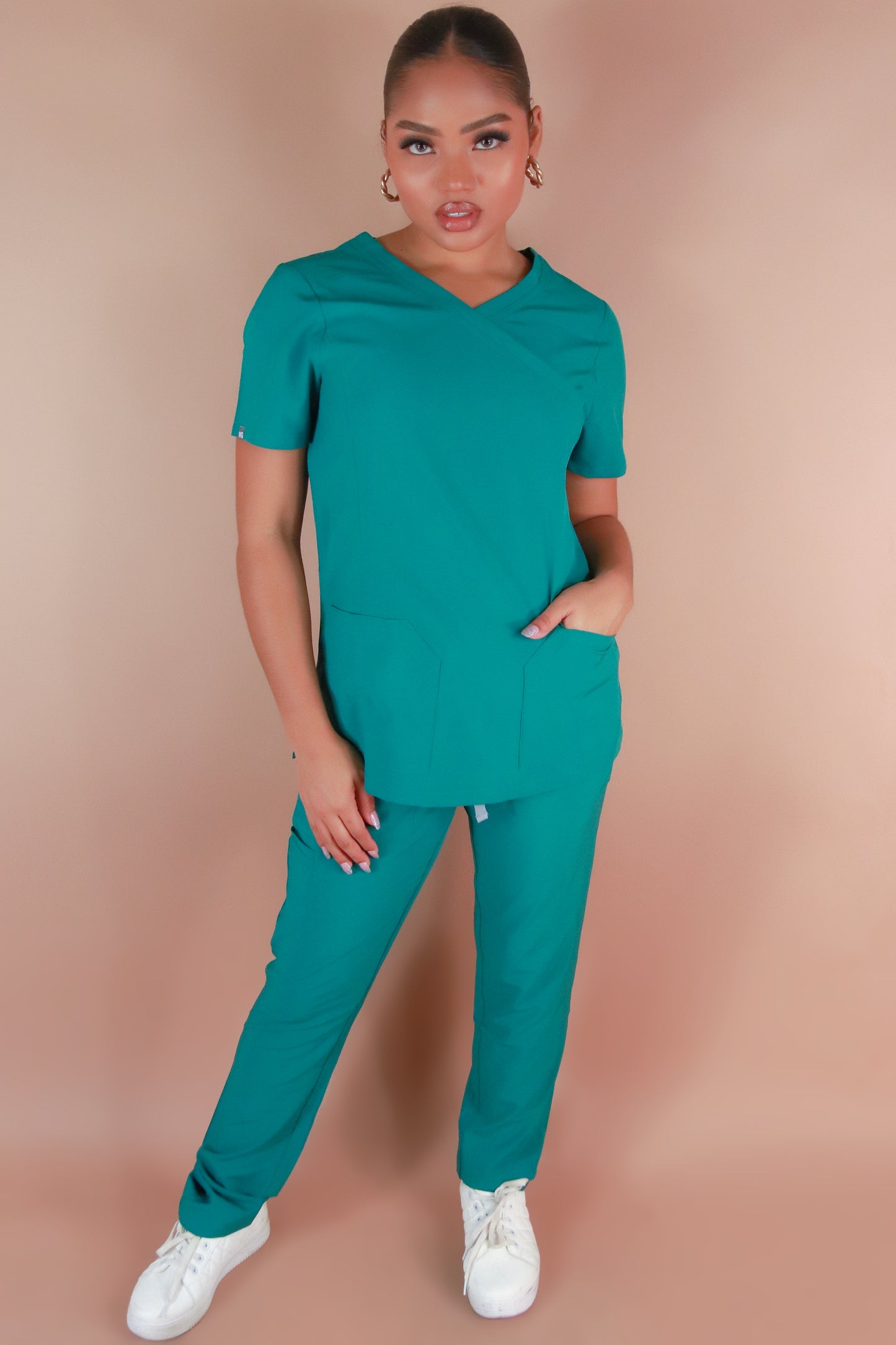 Jeans Warehouse Hawaii - JUNIOR SCRUB TOPS - HOPE ALL IS WELL SCRUB TOP | By MEDGEAR
