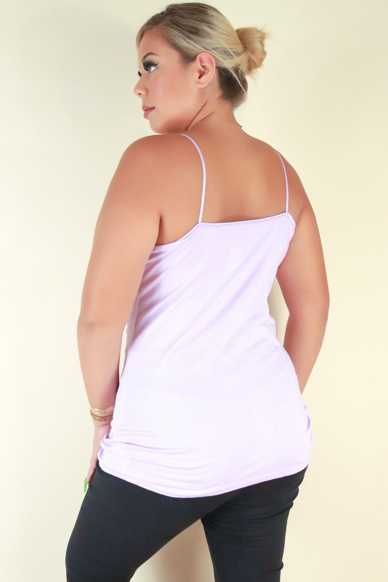 Jeans Warehouse Hawaii - PLUS BASIC SPAGHETTI TANKS - BASIC BEE TOP | By AMBIANCE APPAREL