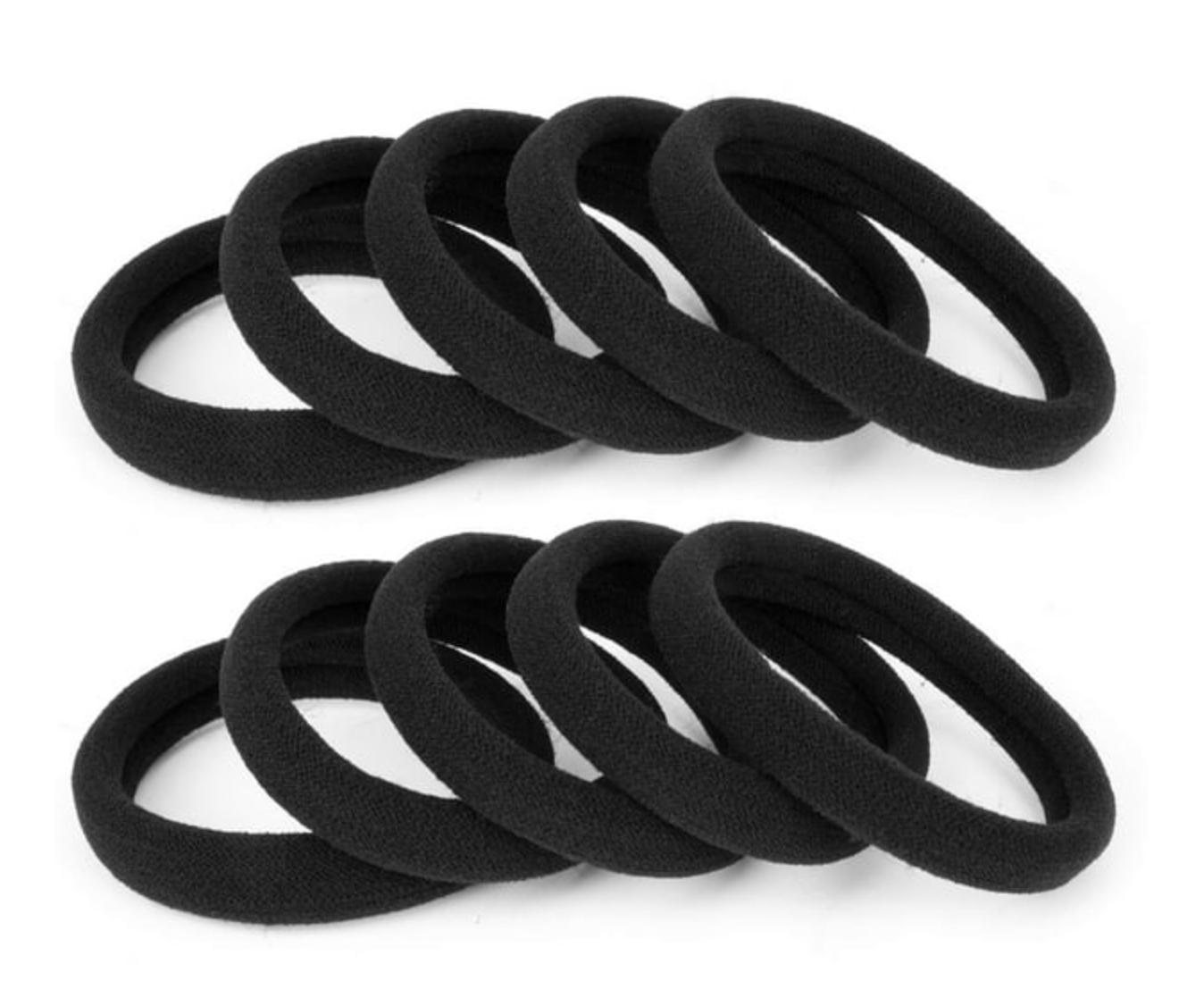 Jeans Warehouse Hawaii - PONYTAIL HOLDERS - 10PC SEAMLESS PONYTAIL HOLDER | By AMERICAN (GGC) ACCESSORY