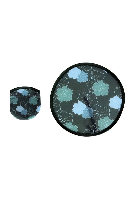 MULTI HIBISCUS FOLDABLE FAN