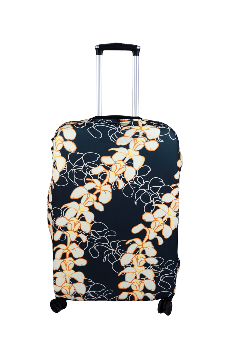Jeans Warehouse Hawaii - MISC ACCESSORY - LARGE PLUMERIA LUGGAGE COVER | By GREENWELL PROMOTIONS LTD