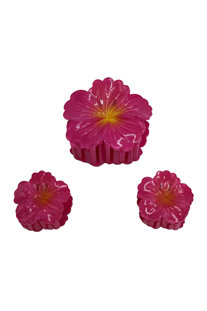 HIBISCUS FLOWER CLAW SET