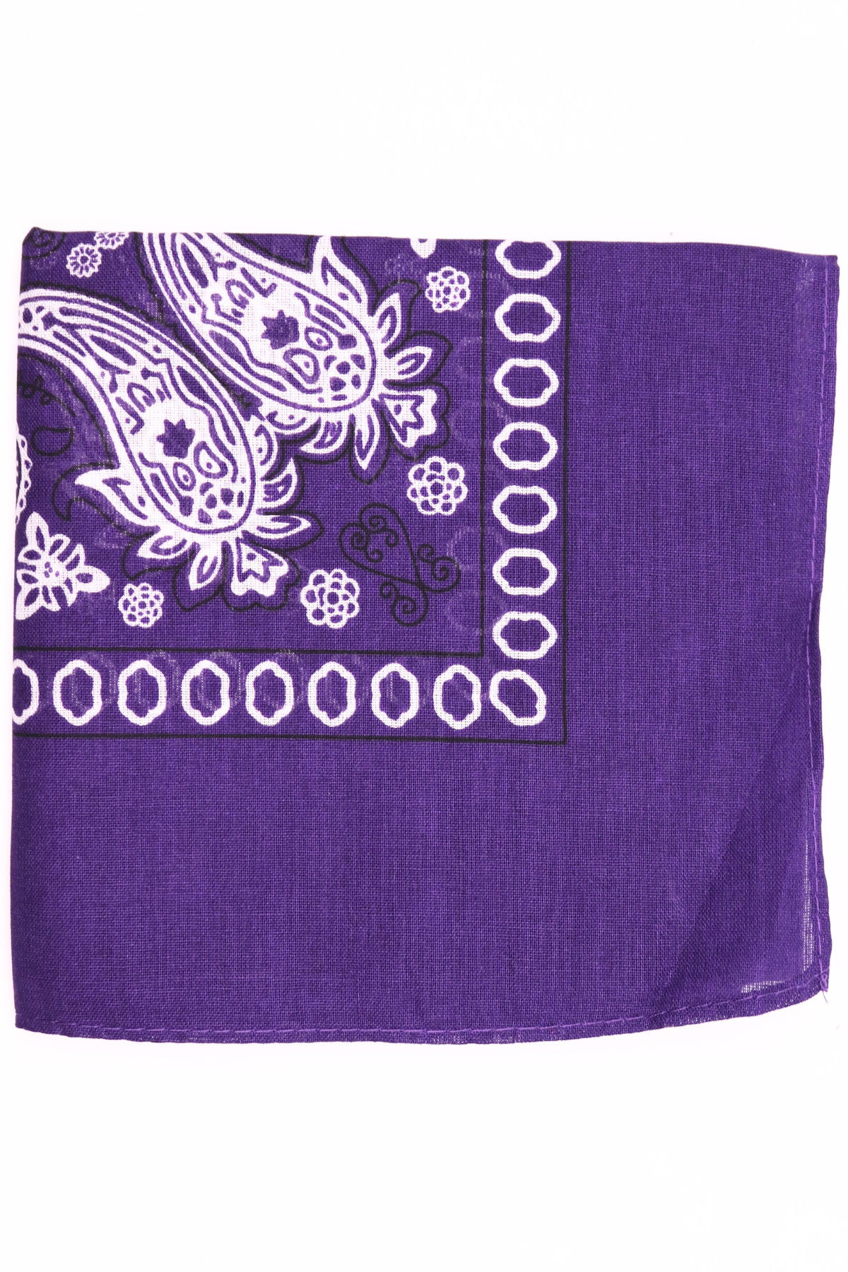 PURPLE BANDANA