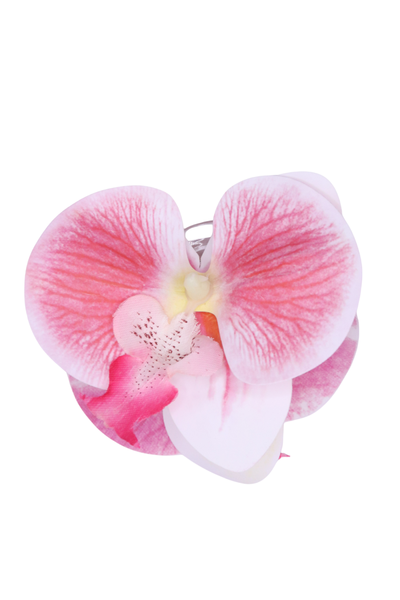 ORCHID FLOWER BLOOM HAIR CLIP
