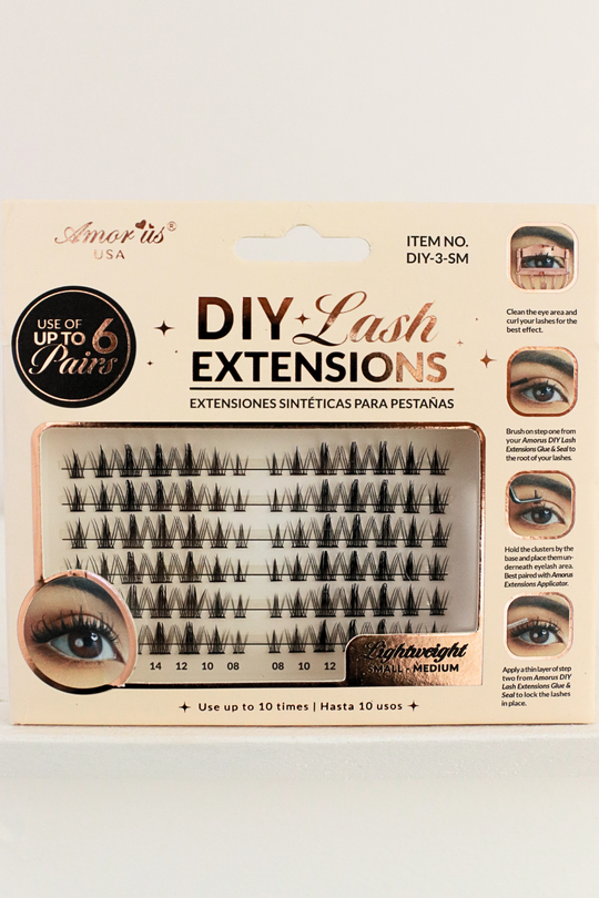 DIY LASH EXTENSION CLUSTERS #3 SM