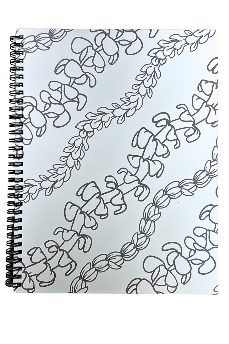 Jeans Warehouse Hawaii - STATIONERY - OUTLINE LEI A4 NOTEBOOK | By GREENWELL PROMOTIONS LTD