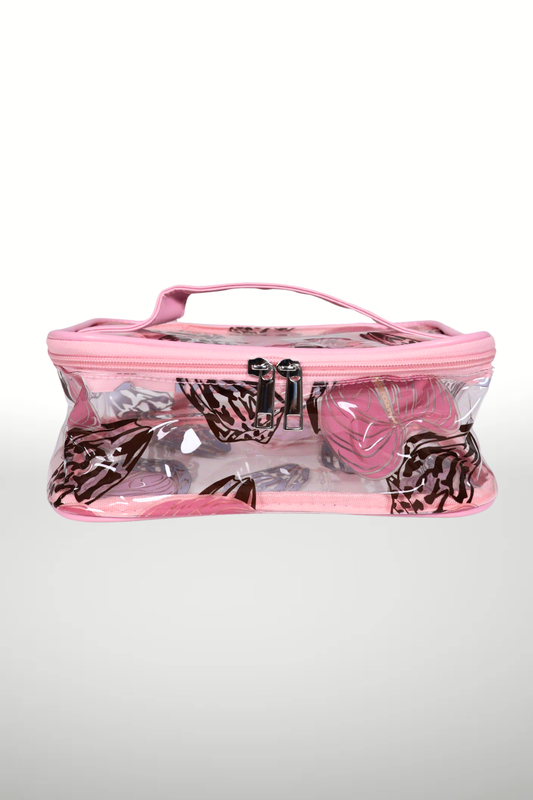ANTHURIUM SHELL LARGE COSMETIC BAG