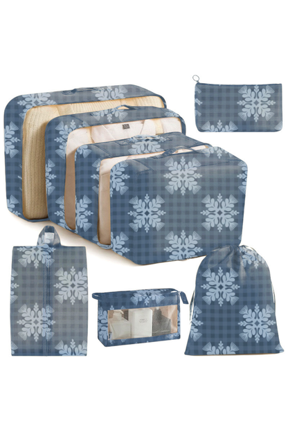 GINGHAM OHIA TRAVEL PACKING CUBES