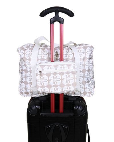 HIBISCUS QUILT DUFFLE BAG