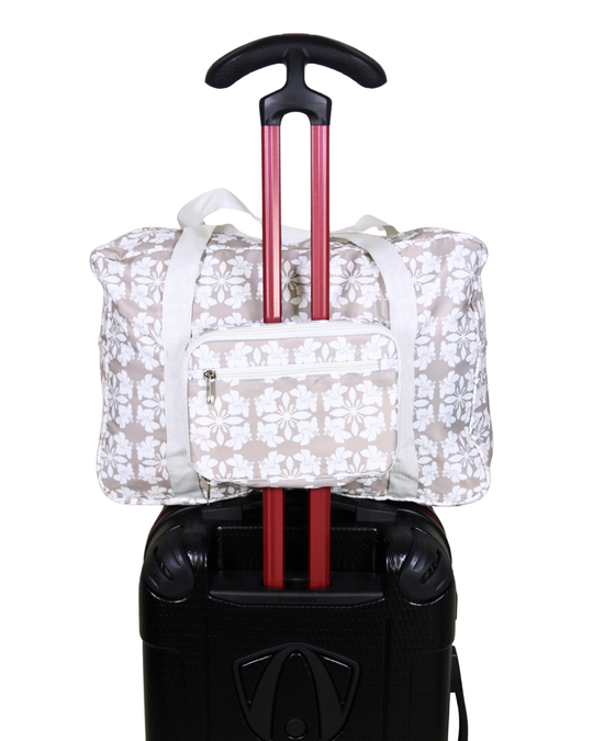 HIBISCUS QUILT DUFFLE BAG