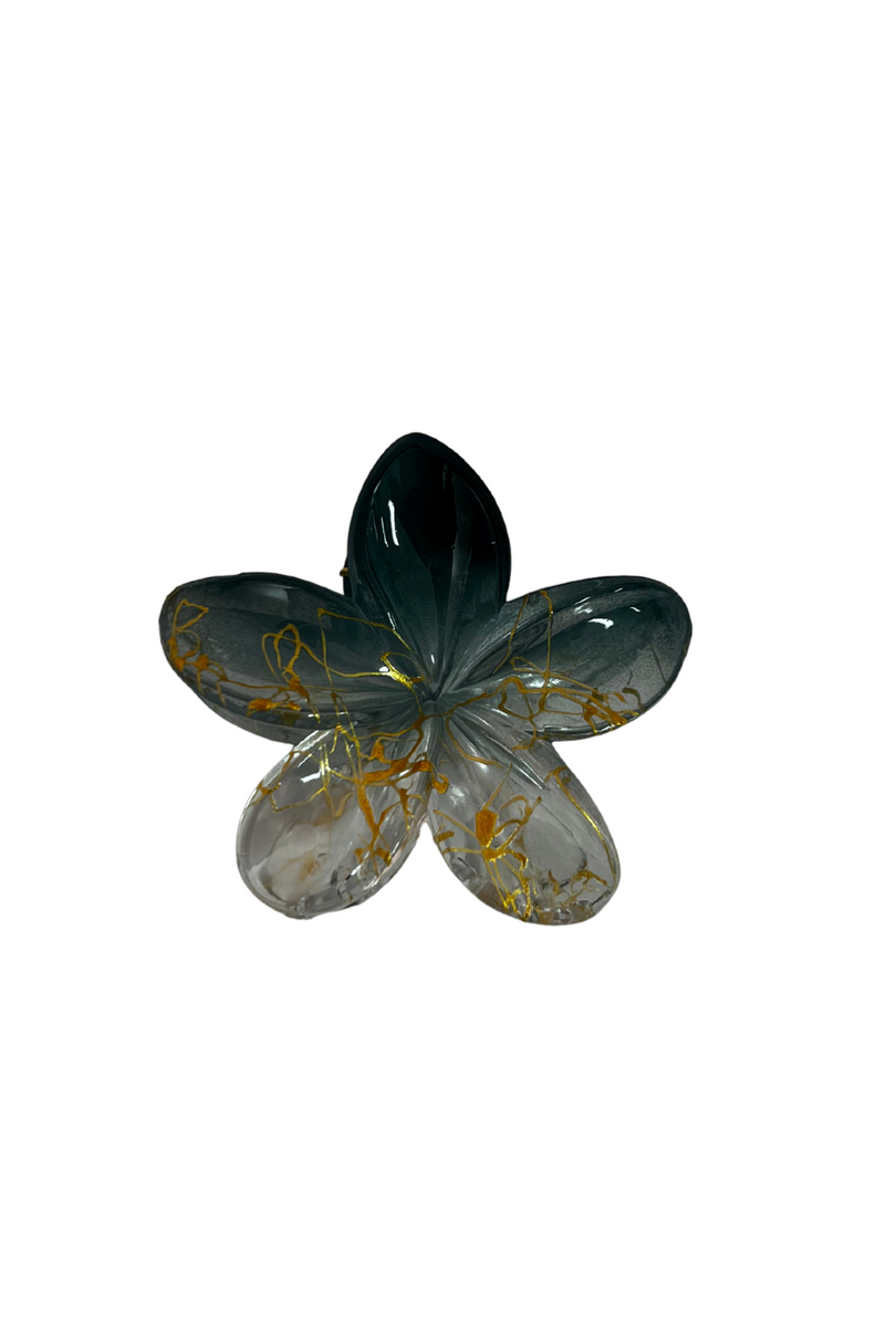 Jeans Warehouse Hawaii - CLAW CLIPS - PLUMERIA CLAW CLIP | By LB COLLECTION (LB&