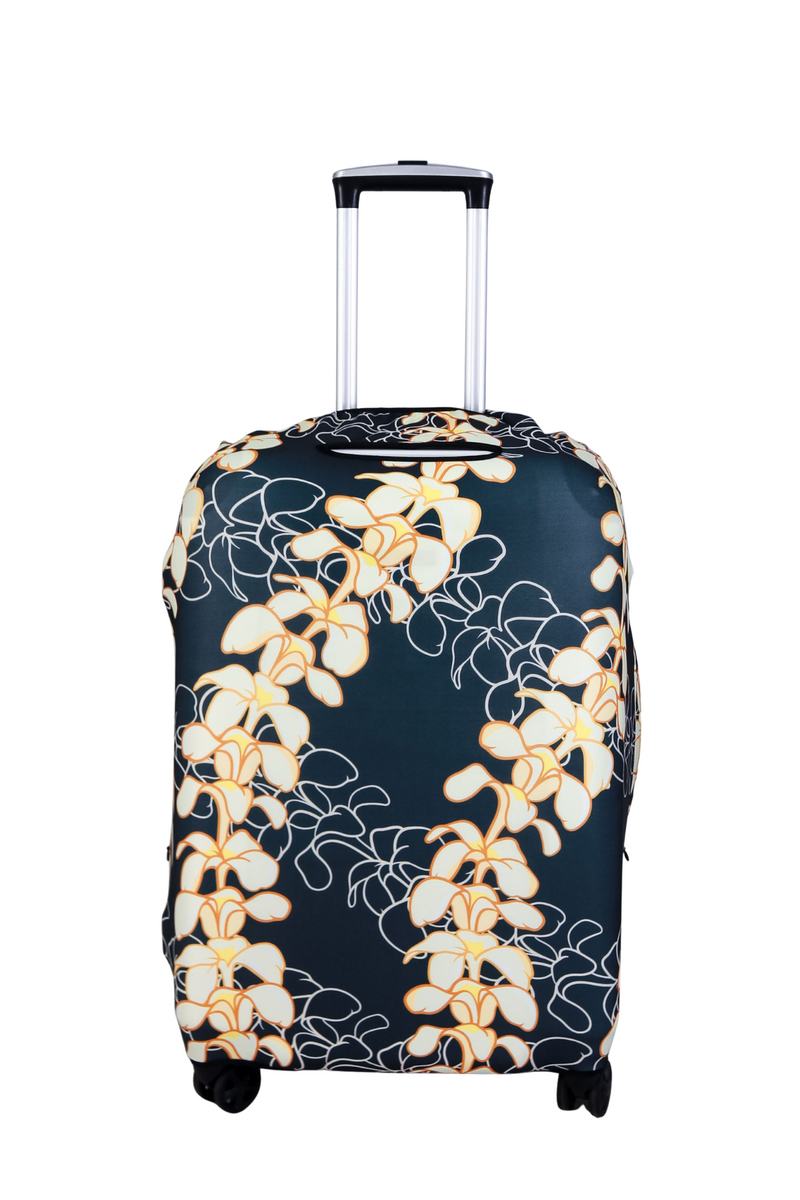Jeans Warehouse Hawaii - MISC ACCESSORY - MEDIUM PLUMERIA LUGGAGE COVER | By GREENWELL PROMOTIONS LTD