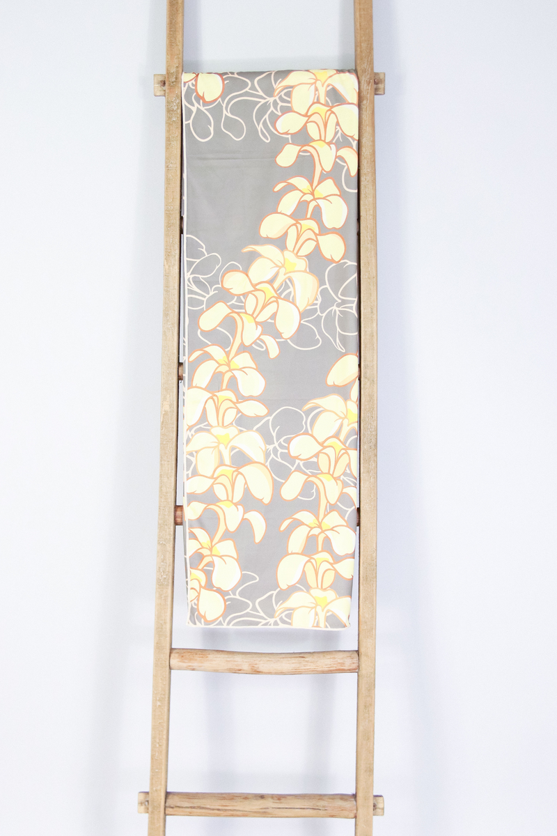 Jeans Warehouse Hawaii - MISC ACCESSORY - PLUMERIA BEACH TOWEL | By GREENWELL PROMOTIONS LTD