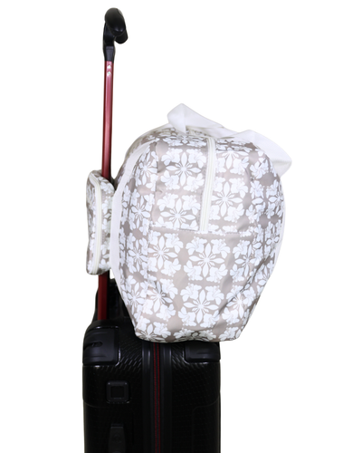 HIBISCUS QUILT DUFFLE BAG