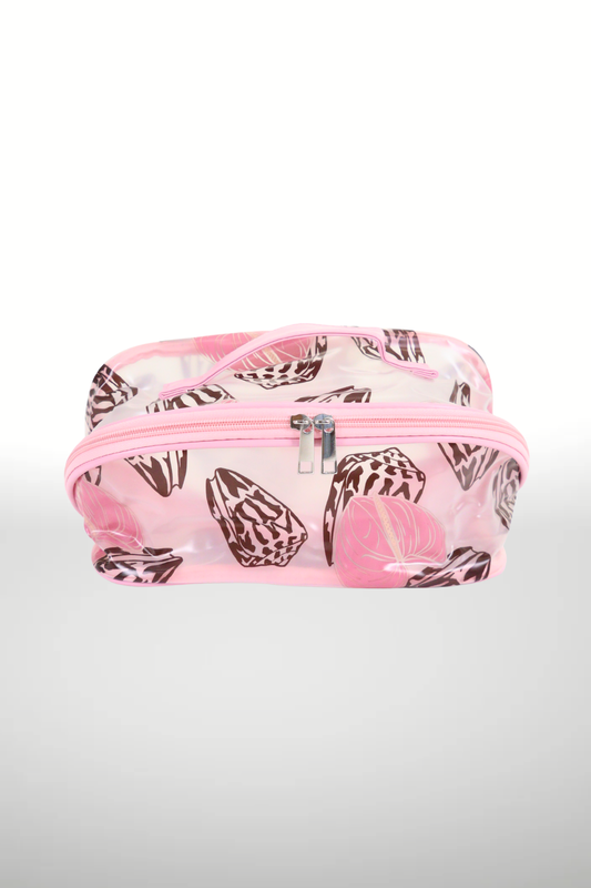 ANTHURIUM SHELL TRAVEL POUCH