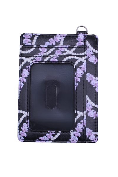 Jeans Warehouse Hawaii - WALLETS/COIN/CARD CASE - CROWN FLOWER CARD WALLET | By GREENWELL PROMOTIONS LTD