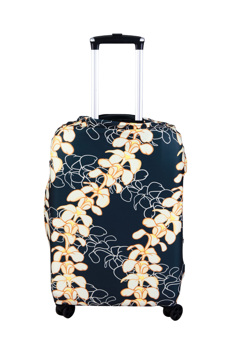 Jeans Warehouse Hawaii - MISC ACCESSORY - MEDIUM PLUMERIA LUGGAGE COVER | By GREENWELL PROMOTIONS LTD