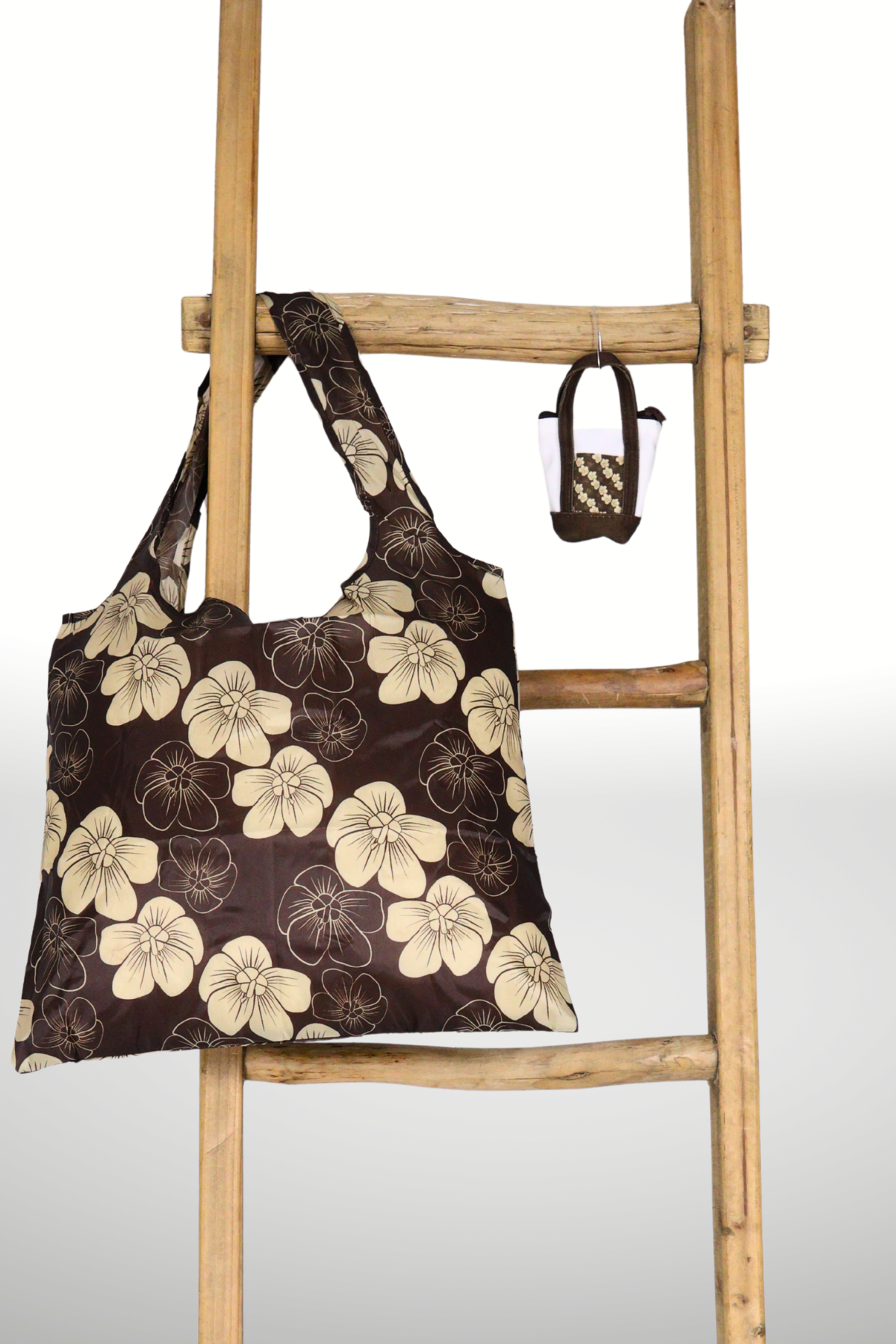MICRO MINI HAU FLOWER CANVAS BAG