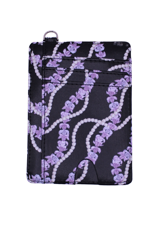 CROWN FLOWER CARD WALLET