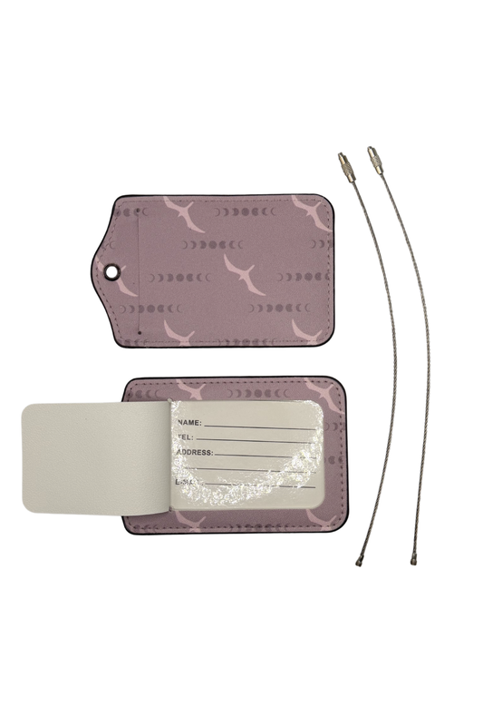 IWA MOON SUITCASE TAG (2PC)